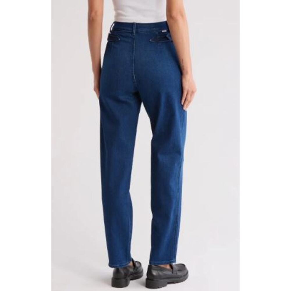 MOTHER The Tabby Tune Up Skimp Jeans Tapered High Rise Taking Shape Size 27 - Picture 7 of 10